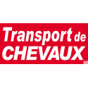 Sticker transport de chevaux