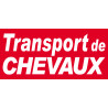 Sticker transport de chevaux