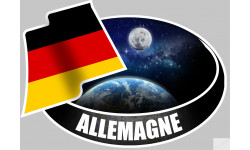 autocollant ALLEMAGNE