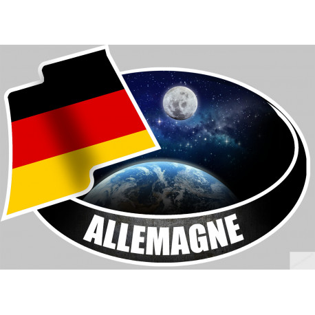 autocollant ALLEMAGNE