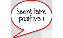 stickers / autocollant Secretaire à l'écoute