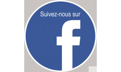 autocollant facebook