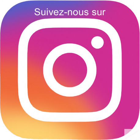 autocollant instagram