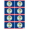 drapeau Belize