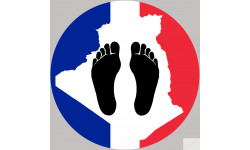 Pieds noirs carte Franco Algérienne