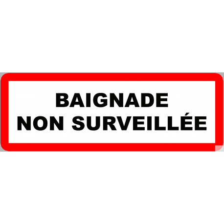 BAIGNADE NON SURVEILLÉE