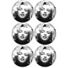 autocollant Marilyn Monroe