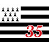 Drapeau Breton 35