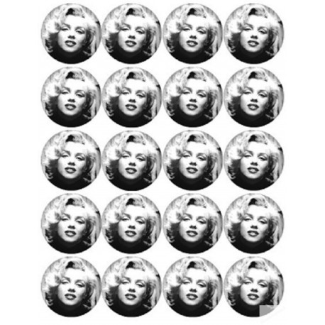 stickers / autocollant Marilyn Monroe