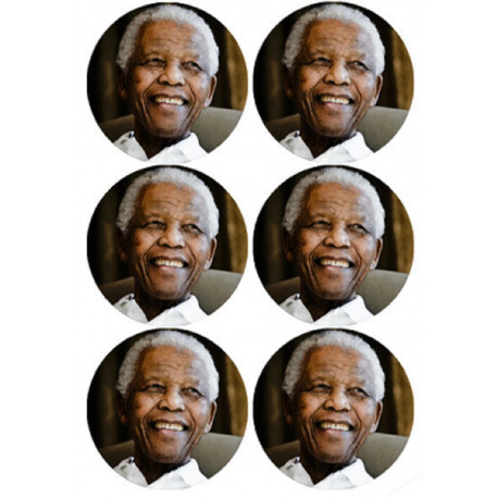 autocollant Nelson Mandela