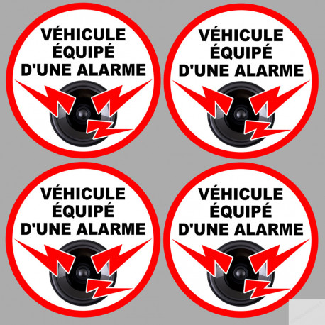 véhicule sous alarme