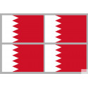 drapeau Bahrain 