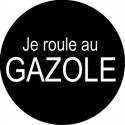 autocollant / sticker "GAZOLE"