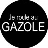 autocollant / sticker "GAZOLE"