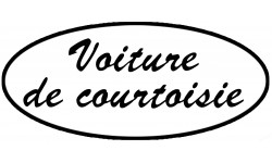 voiture de courtoisie