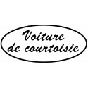 voiture de courtoisie