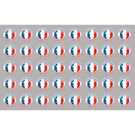 Fabrication Française (40 fois 2cm) - Sticker/autocollant