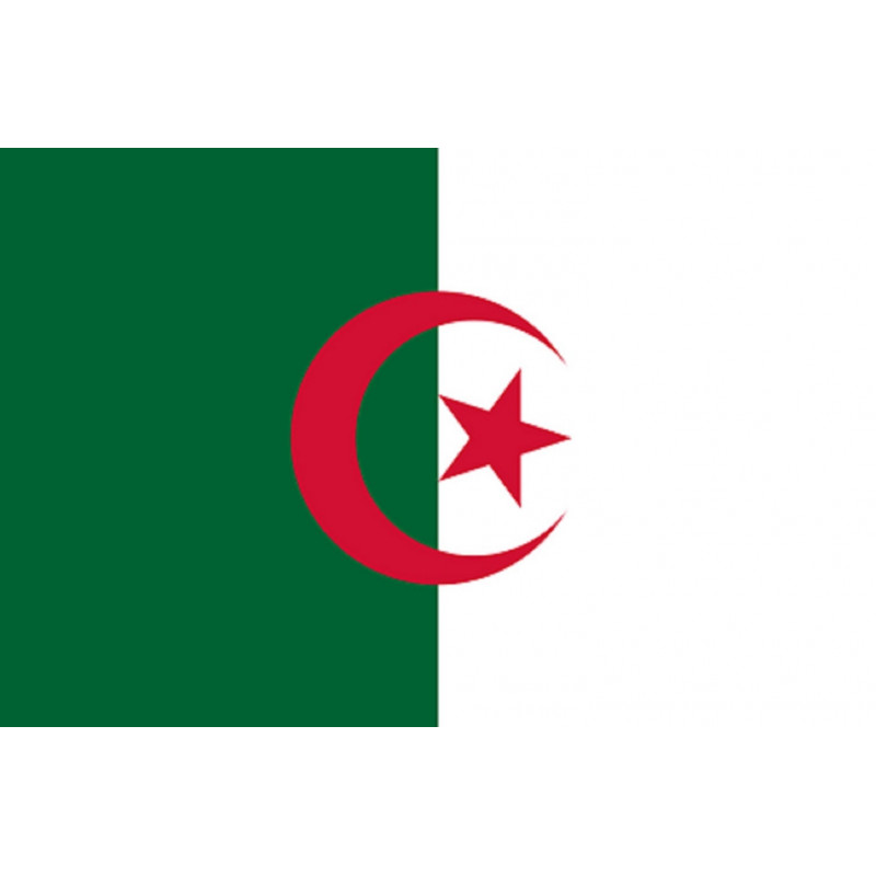 Drapeau Algérie (19.5x13cm)