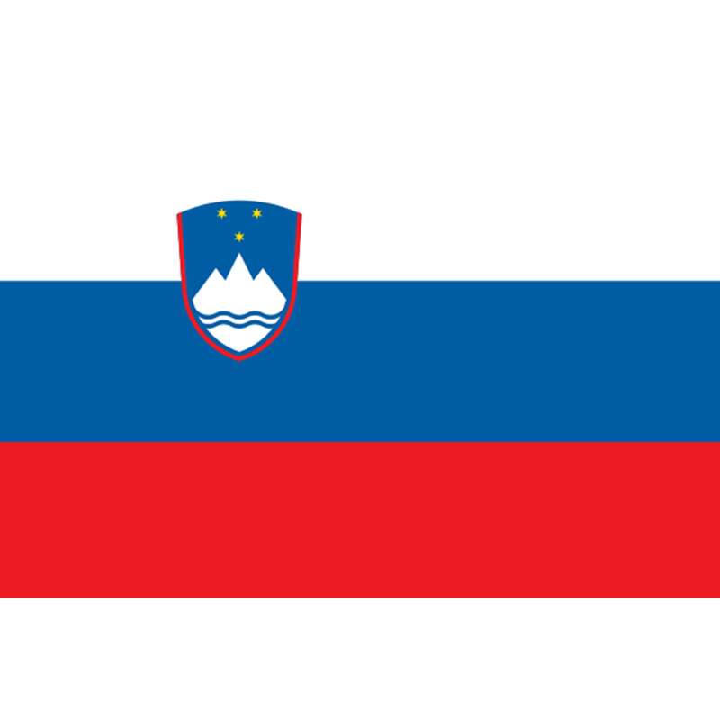 Drapeau Slovénie (19.5 x 13 cm) - Sticker/autocollant