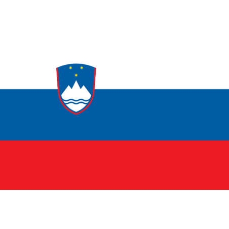 Drapeau Slovénie (19.5 x 13 cm) - Sticker/autocollant