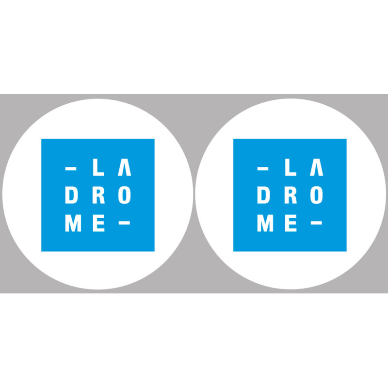 Département 26 la Drôme (2 fois 10cm) - Sticker/autocollant