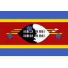 Drapeau Swaziland (15 x 10 cm) - Sticker/autocollant