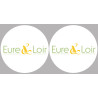 Département 28 de l'Eure et Loir (2 fois 10cm) - Sticker/autocollant