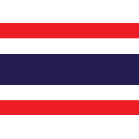 Drapeau Thaïlande (5 x 3.3 cm) - Sticker/autocollant