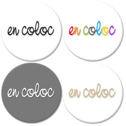 Stickers / autocollants En coloc