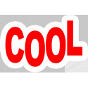 Stickers / autocollant cool A