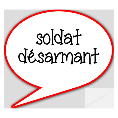 soldat désarmant