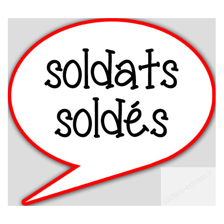 soldats soldés