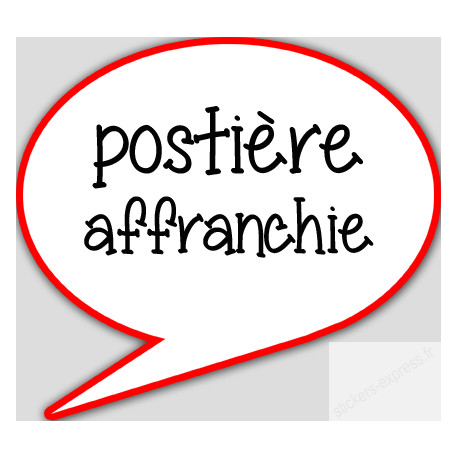 Postière affranchie