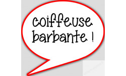 Coiffeuse barbante