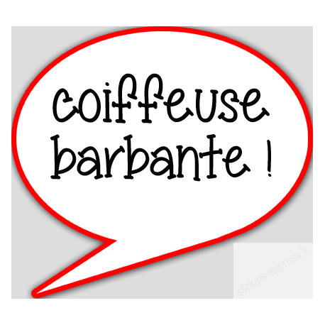 Coiffeuse barbante