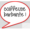 Coiffeuse barbante