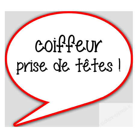 coiffeur prise de tête