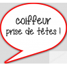 coiffeur prise de tête