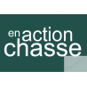 Stickers / autocollant "en action de chasse"