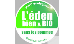 Parti écologiste (10x10cm) - Sticker/autocollant