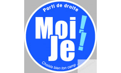 Parti de droite (10x10cm) - Sticker/autocollant