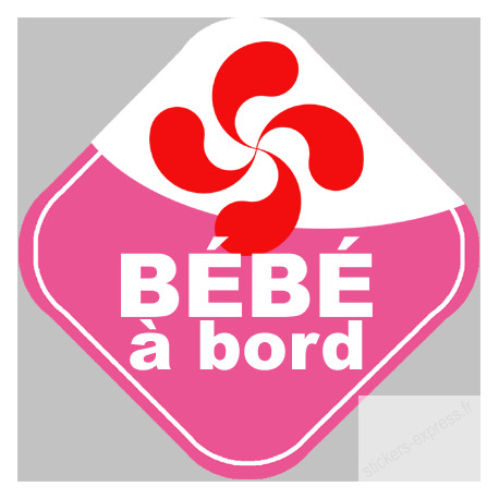 bébé à bord basque