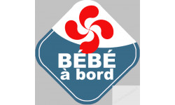 bébé à bord basque