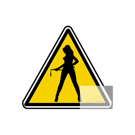 silhouette pin-up 3 (20x18.2cm) - Sticker/autocollant