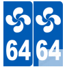 numero immatriculation 64 basque (Pyrénées-Atlantiques)