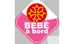 bébé à bord fille Occitane