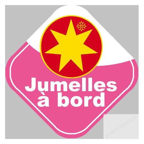 bébé à bord jumelles Occitanes