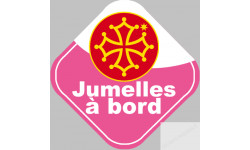 bébé à bord jumelles Occitanes