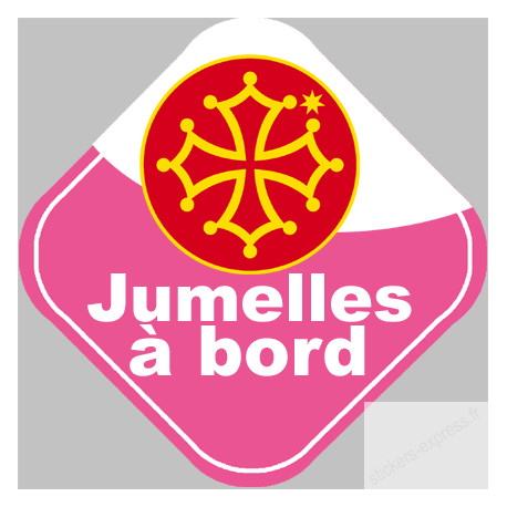 bébé à bord jumelles Occitanes