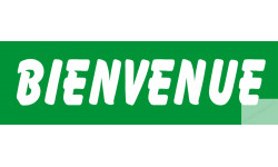 Sticker / Autocollant pour sol "Bienvenue"